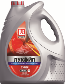 Моторное масло ЛУКОЙЛ СУПЕР 5W-40 полусинтетическое API SG/CD 5 л