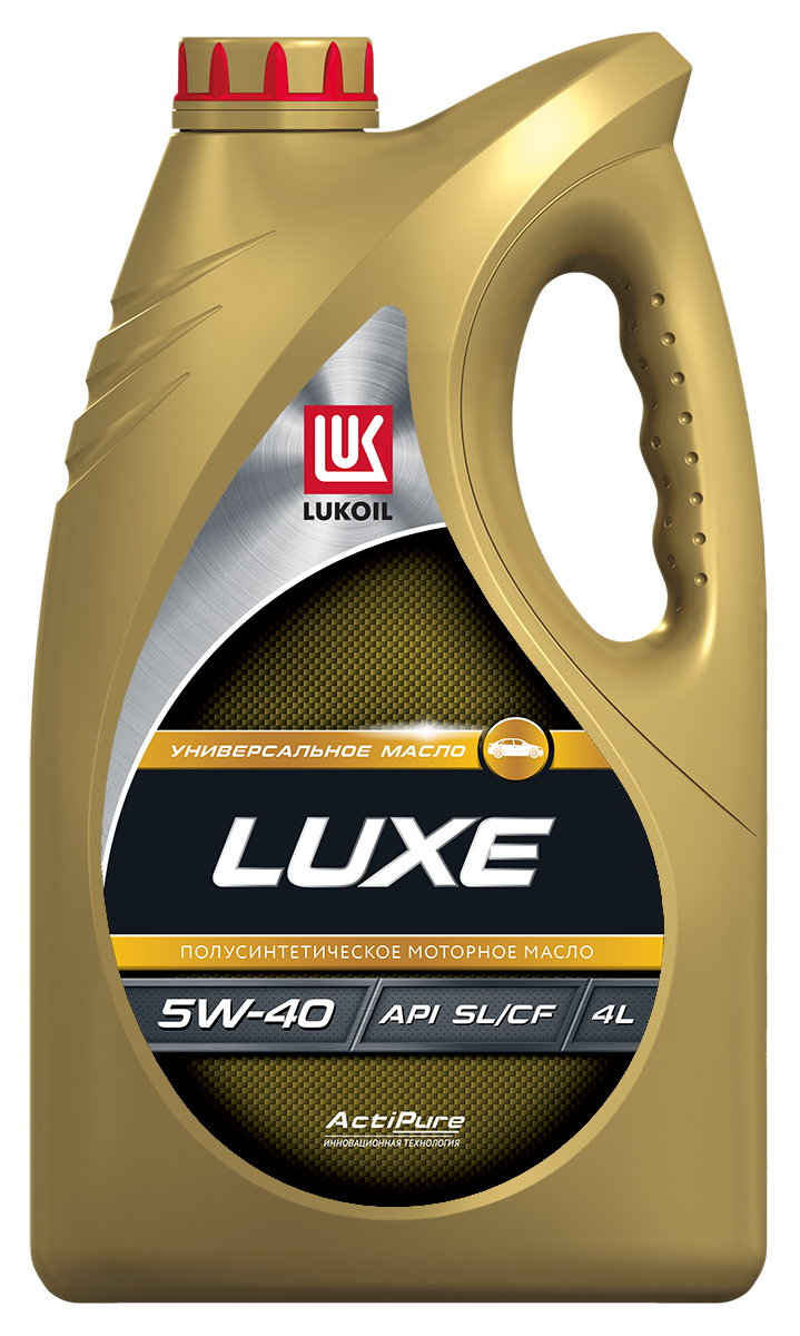Купить Лукойл ЛЮКС 5W40 SL/CF полусинтетика, цена за 4 л масла